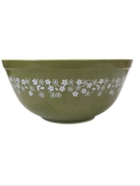 Pyrex Crazy Daisy Spring Blossom Green Floral Mixing Bowl 2.5L 403